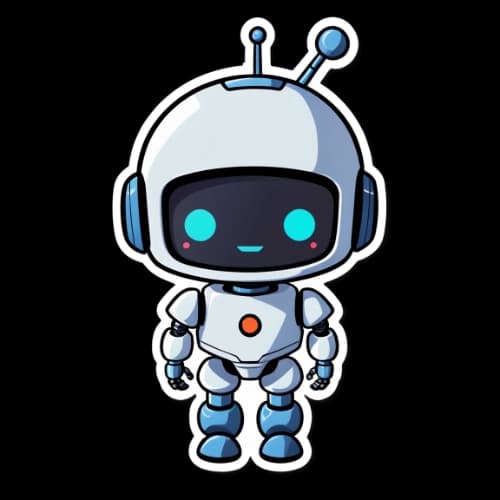 Robot sticker
